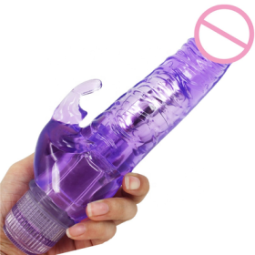 Vibrador con Estimulación Clitorial: Si te gustan juguetes sexuales potentes, gruesos y ondulados, este es el vibrador para ti.