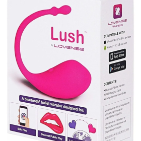 lush lovense 1 - 4 veces más poderoso que la mayoría de vibradores de huevo, calzones vibradores y vibradores a control remoto.