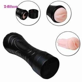 Vagina Masturbador Linterna Sex Shop : Hecho de material TPE suave y de alta calidad, seguro para el cuerpo, flexible, con sensación de piel.
