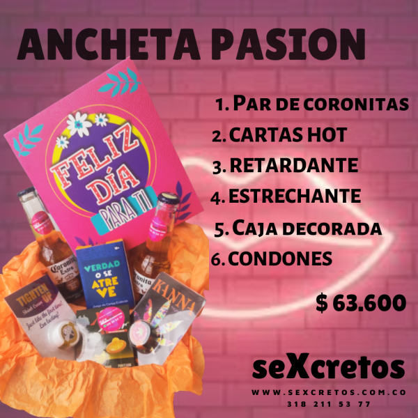 Ancheta o Caja Sorpresa Pasion - Sex Shop