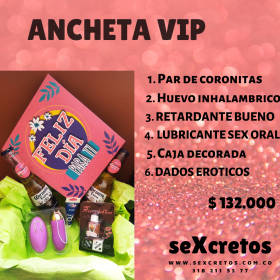 Ancheta o Caja Sorpresa VIP - Sex Shop