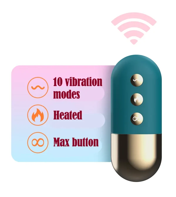 vibrador a control 10